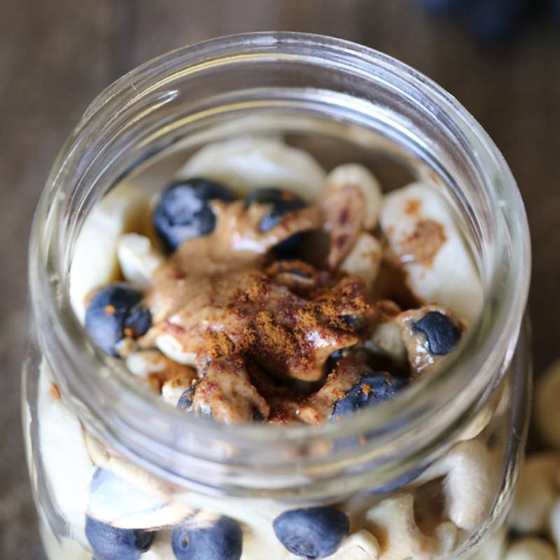Monkey Salad With Blueberries
