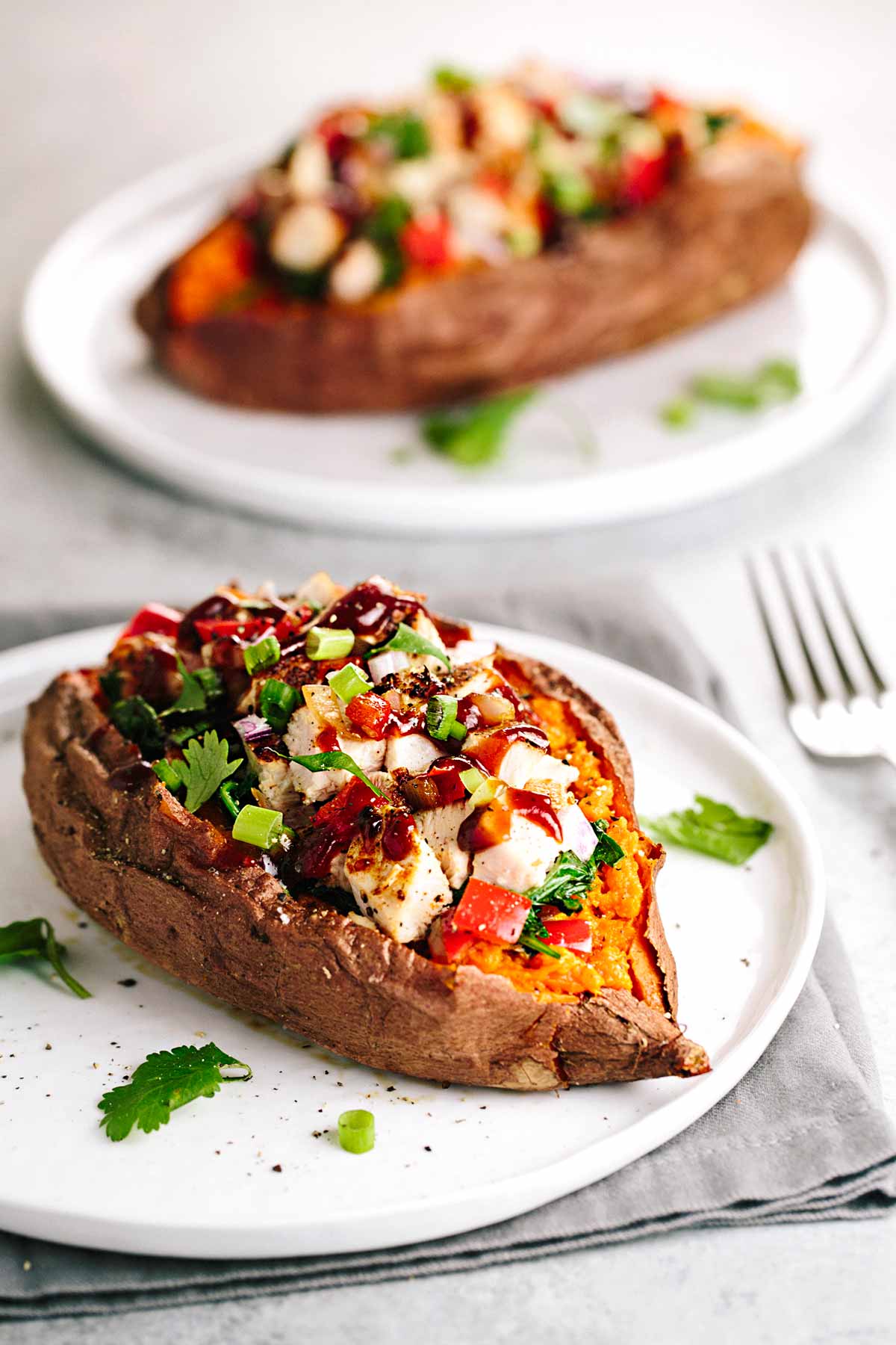 BBQ Sweet Potato with Chicken (HCM)