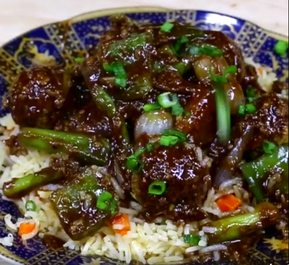 Baked Veg Manchurian