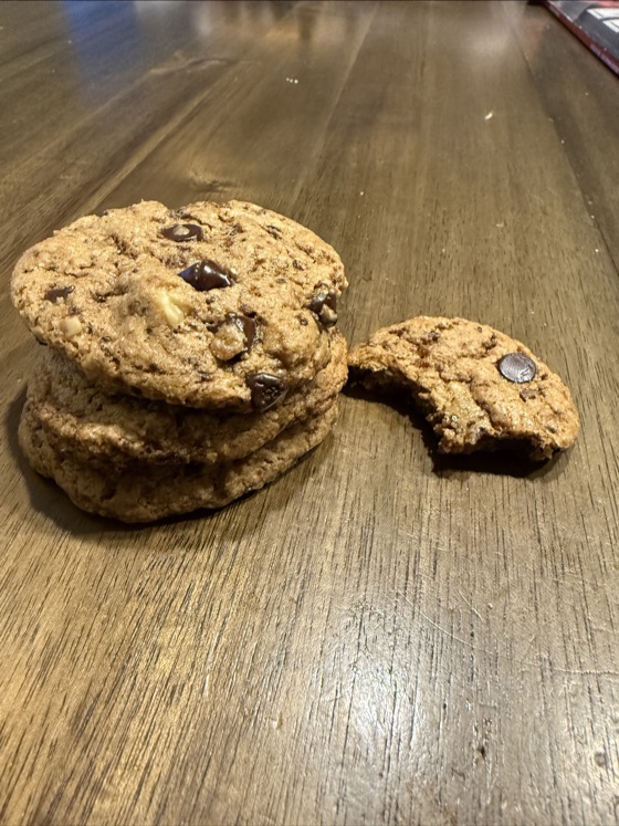 Almond Butter Chocolate Chip Cookies