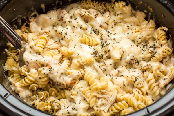 Pesto Mozzarella Chicken Pasta