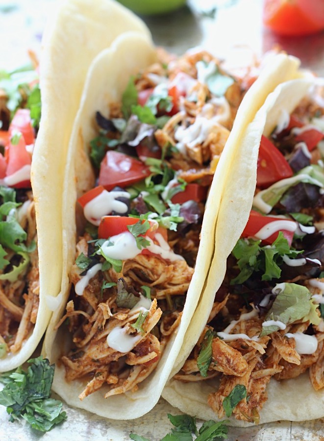 Lime Chicken Tacos