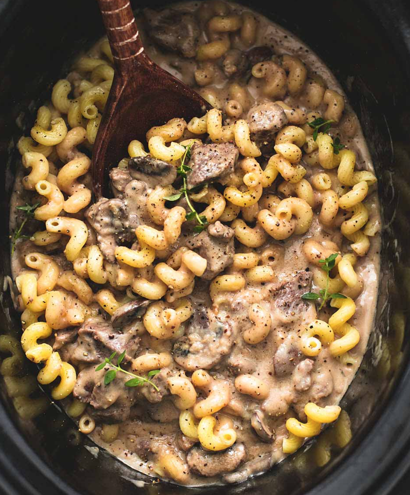 Creamy Beef Stroganoff 