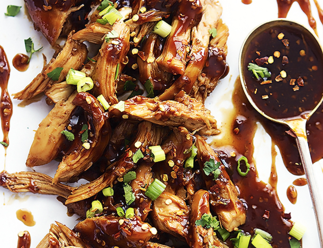Slow Cooker Honey Garlic Chicken