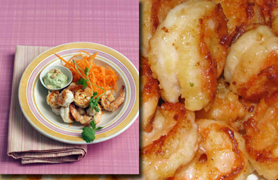 Pan-Fried Shrimp