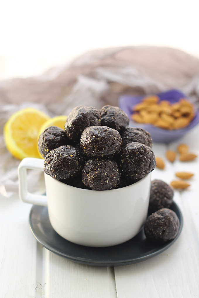 Blueberry Muffin Energy Balls