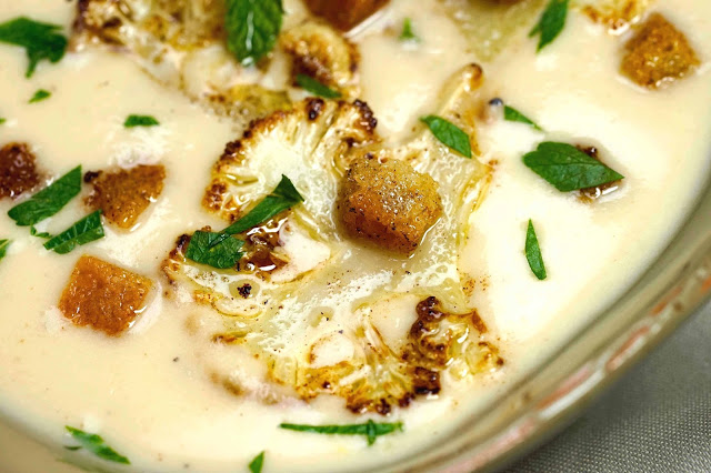 Blumenkohl-Creme-Suppe nach Johannes Guggenberger