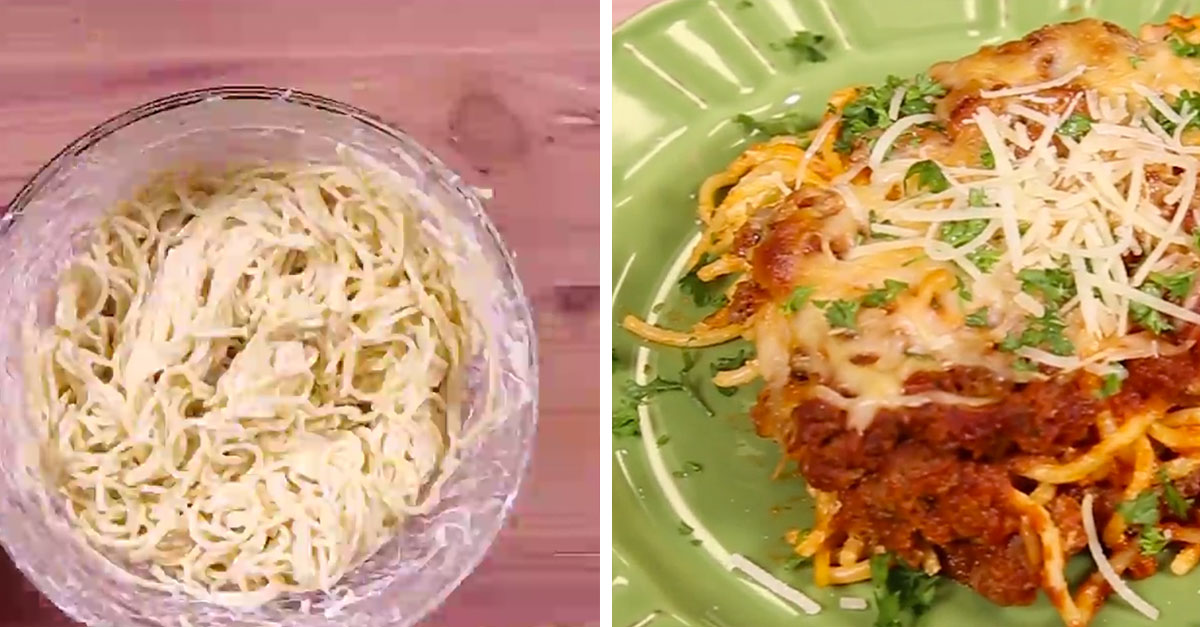 Baked Spaghetti Casserole