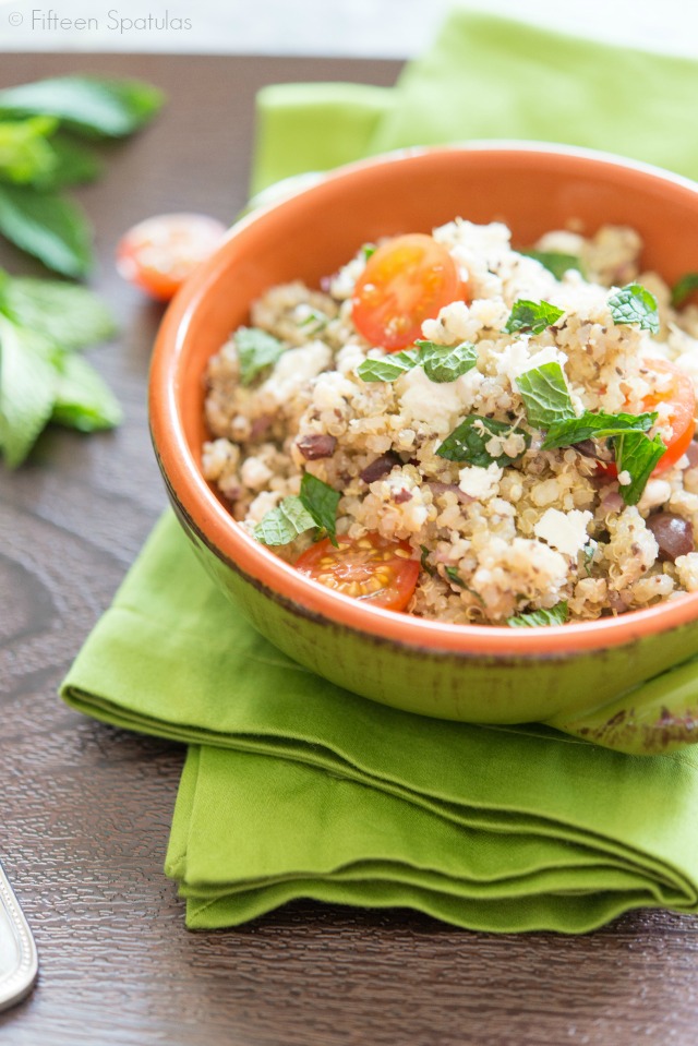 Quinoa Salad with Feta and Chia Seeds