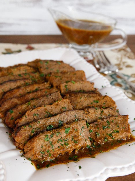 Savory Slow Cooker Brisket