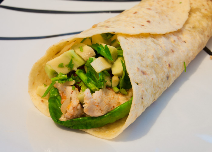 Burrito de Pollo Tex-Mex