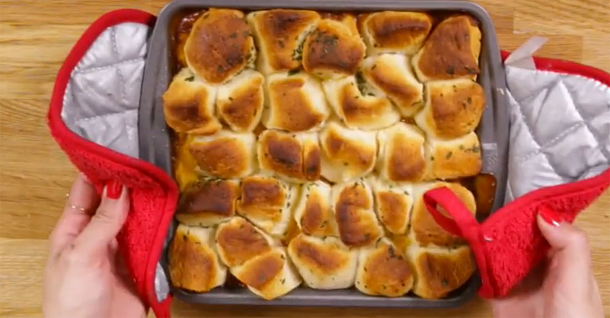 Chili Cheese Bubble Up Bake