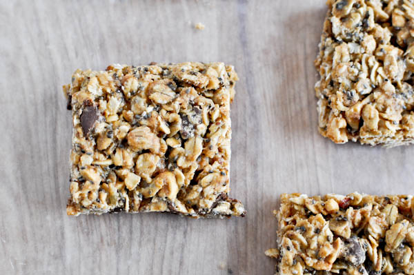 Peanut Butter Granola Squares