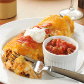 Burrito Mexicano de Pollo