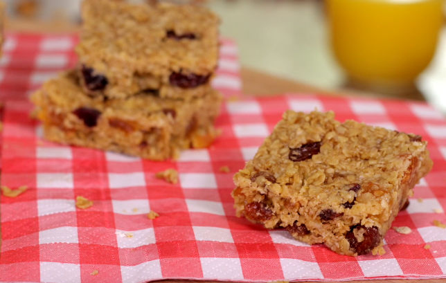Microwave flapjacks