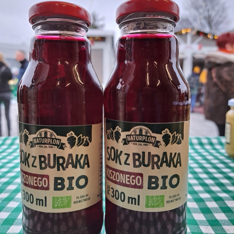 Sok z kiszonego buraka bio ( zakwas buraczany) 300ml