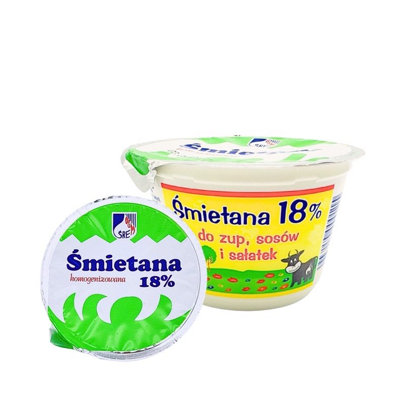 Śmietana ukwaszona 18%