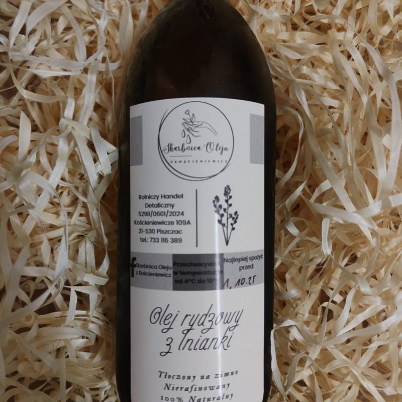 Olej z lnianki rydzowy 500ml