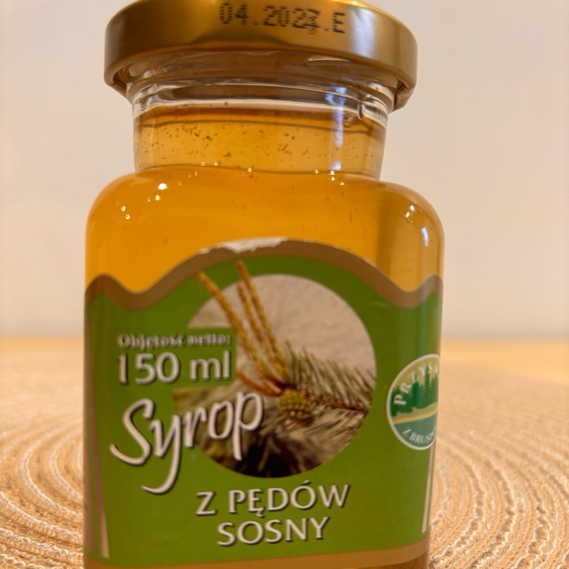 Syrop z pędów sosny