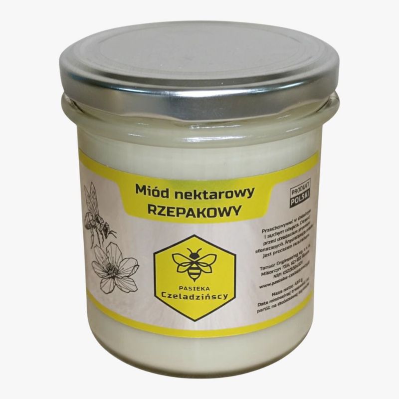 Miód RZEPAKOWY 430g