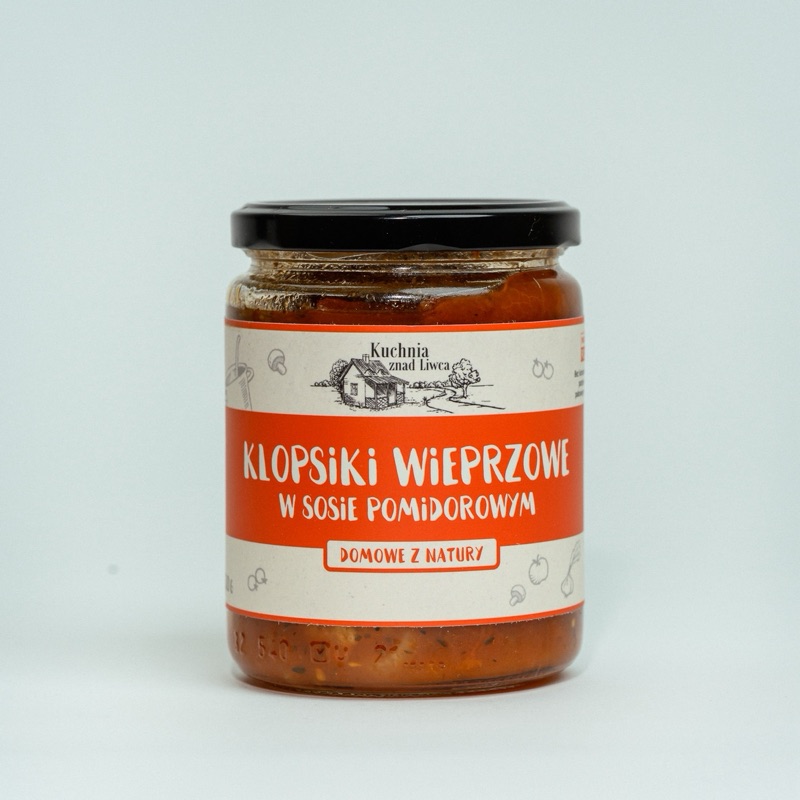 Klopsiki wieprzowe w sosie pomidorowym 540 ml