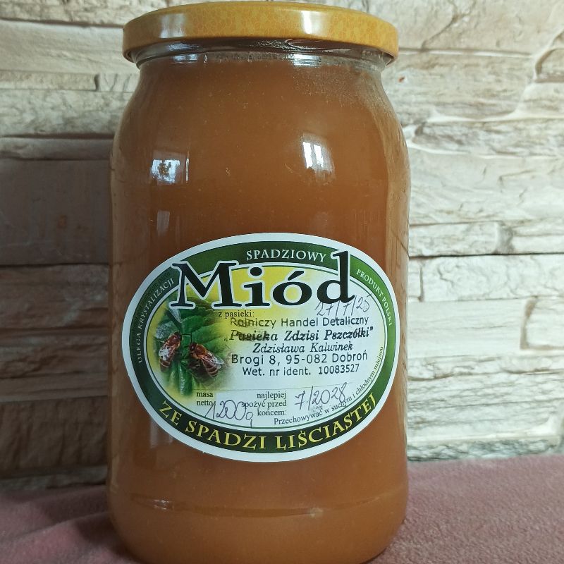 Miód ze spadzi liściastej