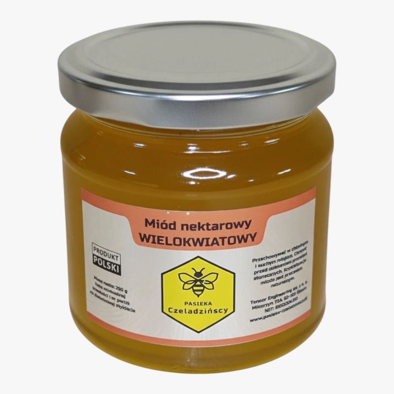 Miód WIELOKWIATOWY 250g