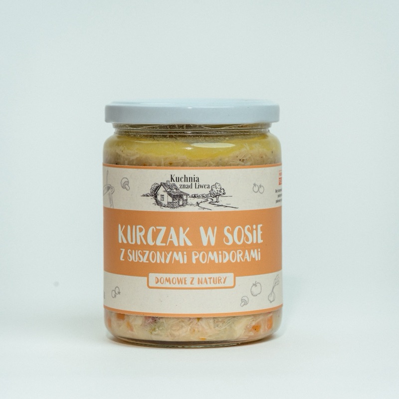 Kurczak w sosie z suszonymi pomidorami 540 ml