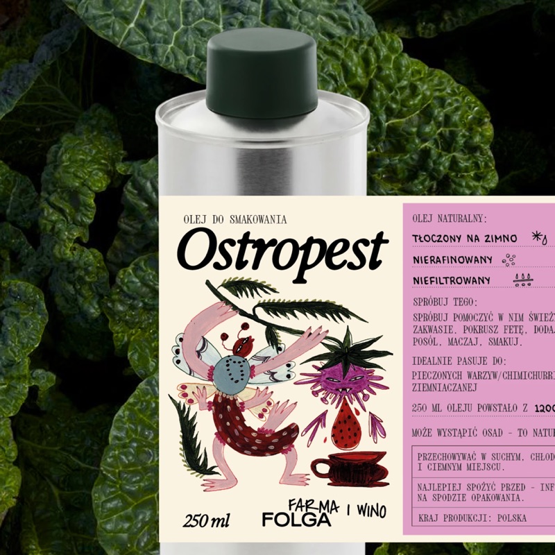 Olej z ostropestu 250ml, tłoczony na zimno