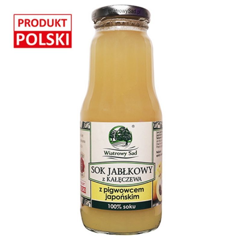 Sok jabłkowy z pigwowcem japońskim 300ml