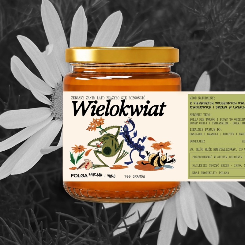 Miód wielokwiatowy wiosenny 250g