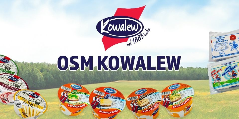 Baner sklepu OSM Kowalew — Dobrzyca, Polska
