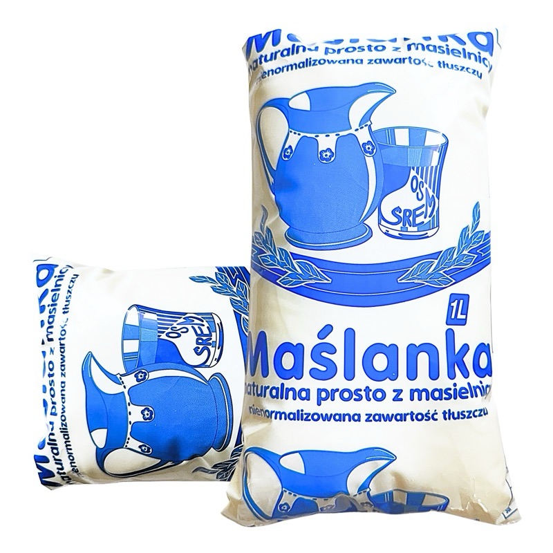 Maślanka w folii