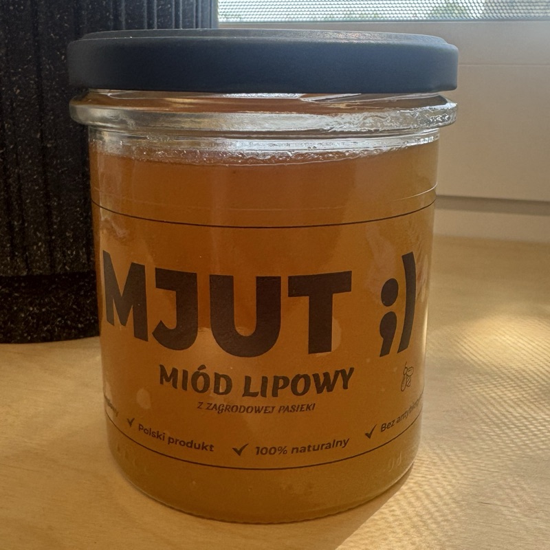 Miód lipowy 0,4 kg