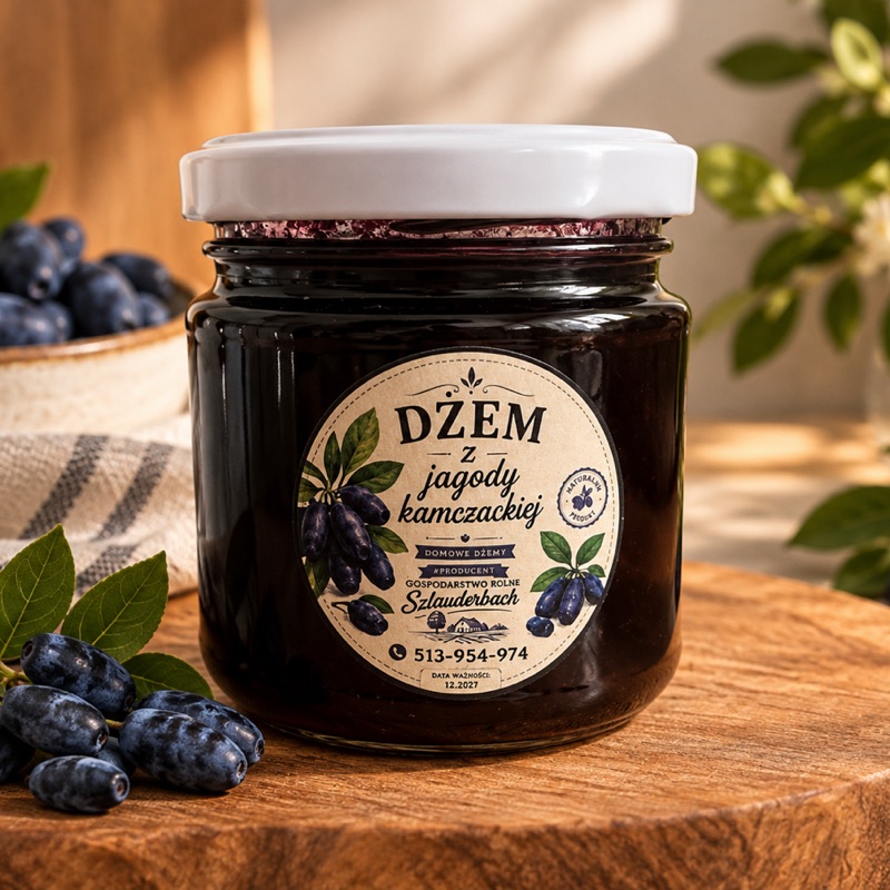 Dżem z jagody kamczackiej