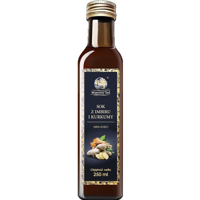 Sok z imbiru i kurkumy 250ml