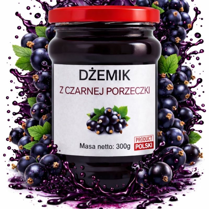 Dżemik z czarnej porzeczki