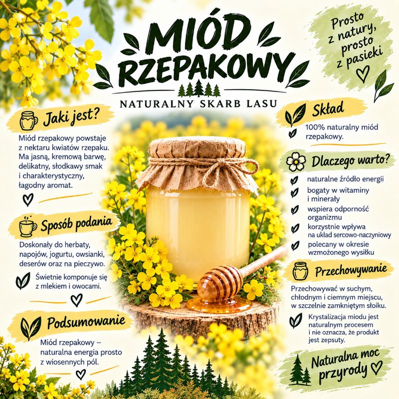 Miód rzepakowy