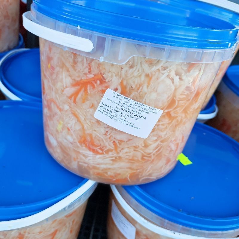 Kapusta kiszona 3kg opakowanie 