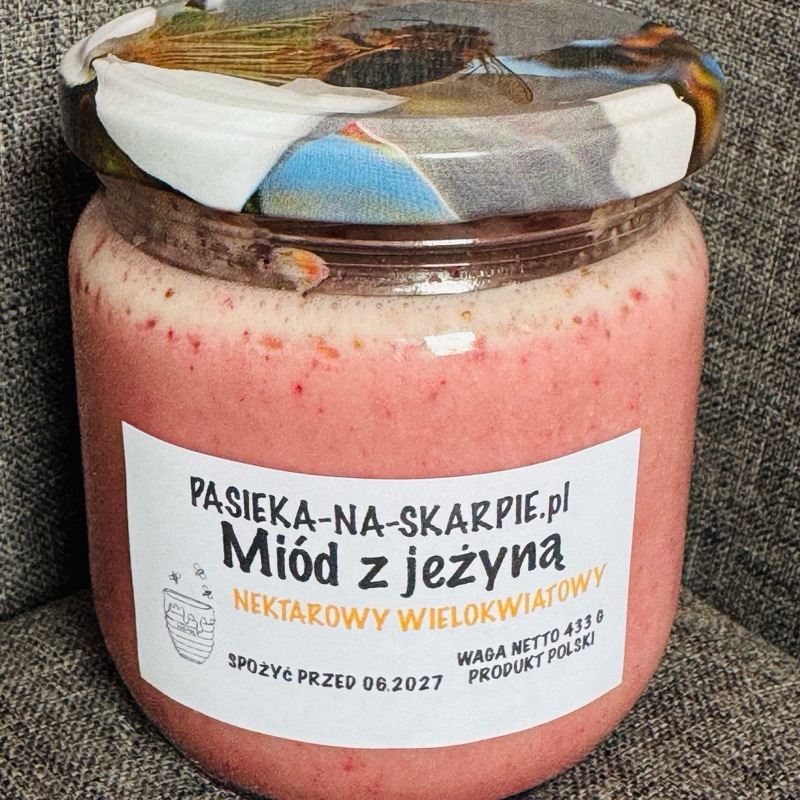 Miód leśny z jeżyną