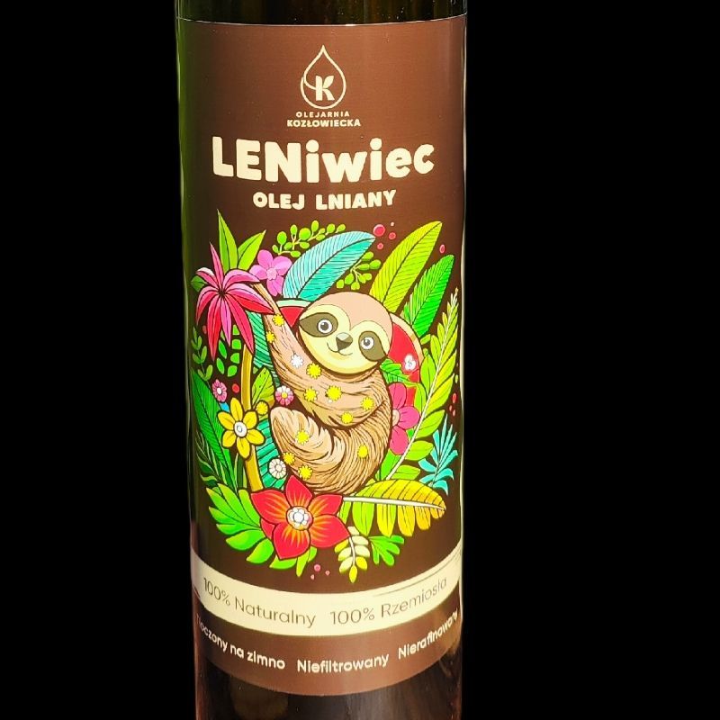 LENiwiec Oleje lniany tłoczony na zimno 