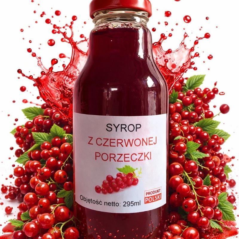 Syrop z czerwonej porzeczki