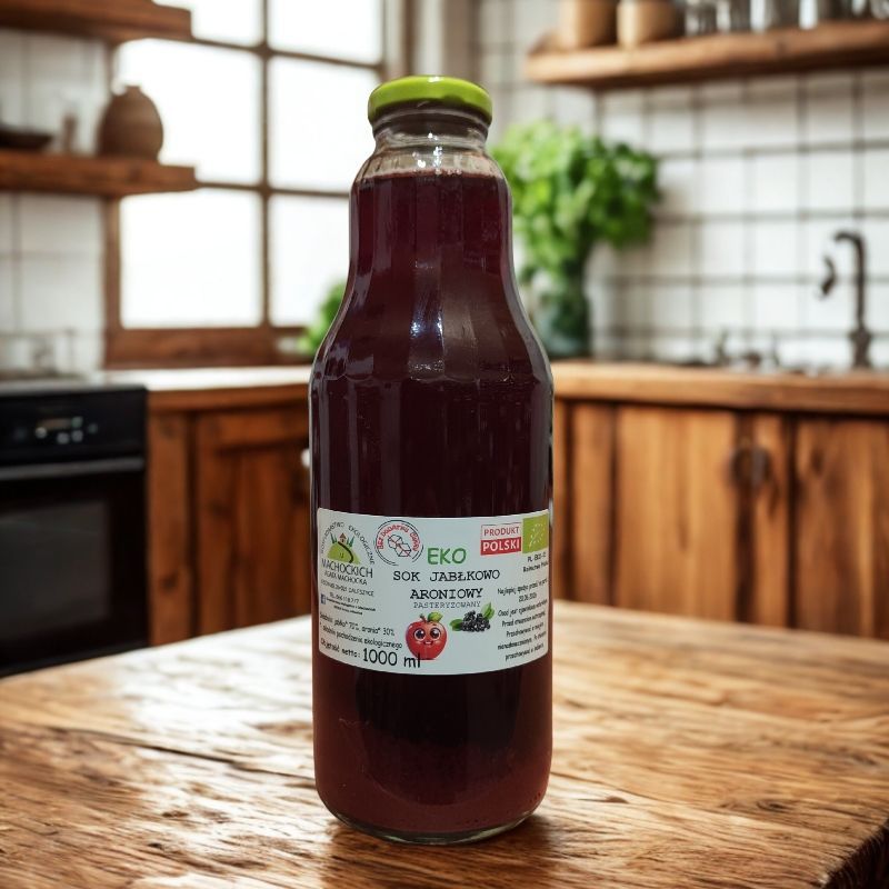 Sok jabłko aronia EKO 1litr