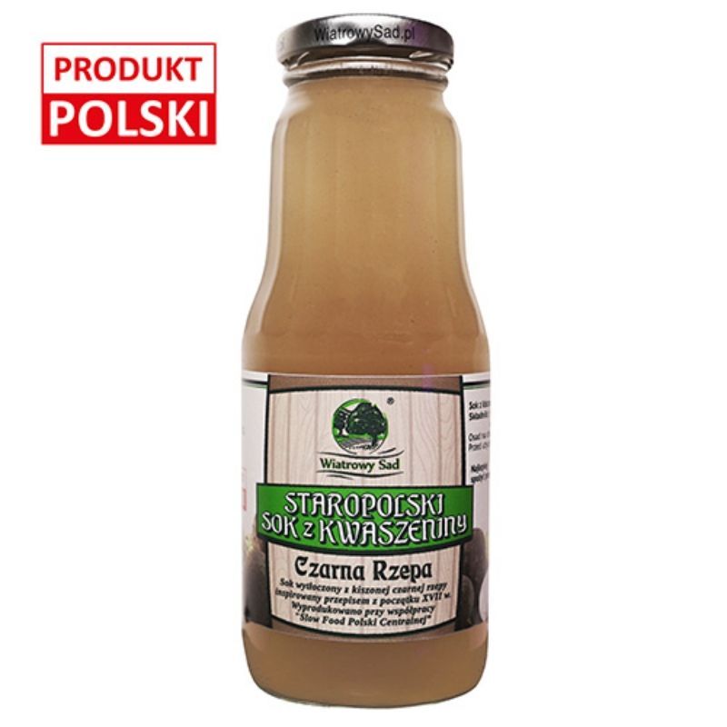 Sok z kiszonej czarnej rzepy 300ml
