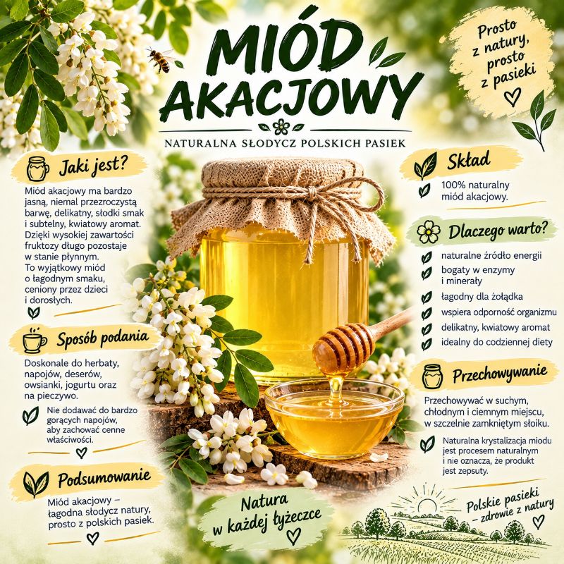 Miód akacjowy