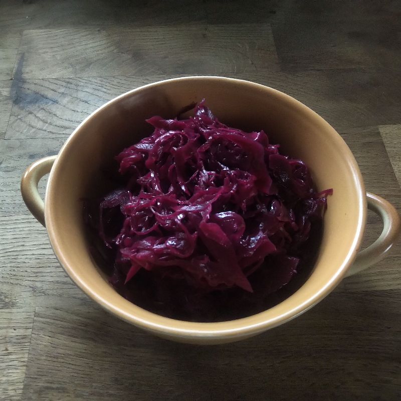 Kapusta kiszona czerwona niepasteryzowana 1 kg