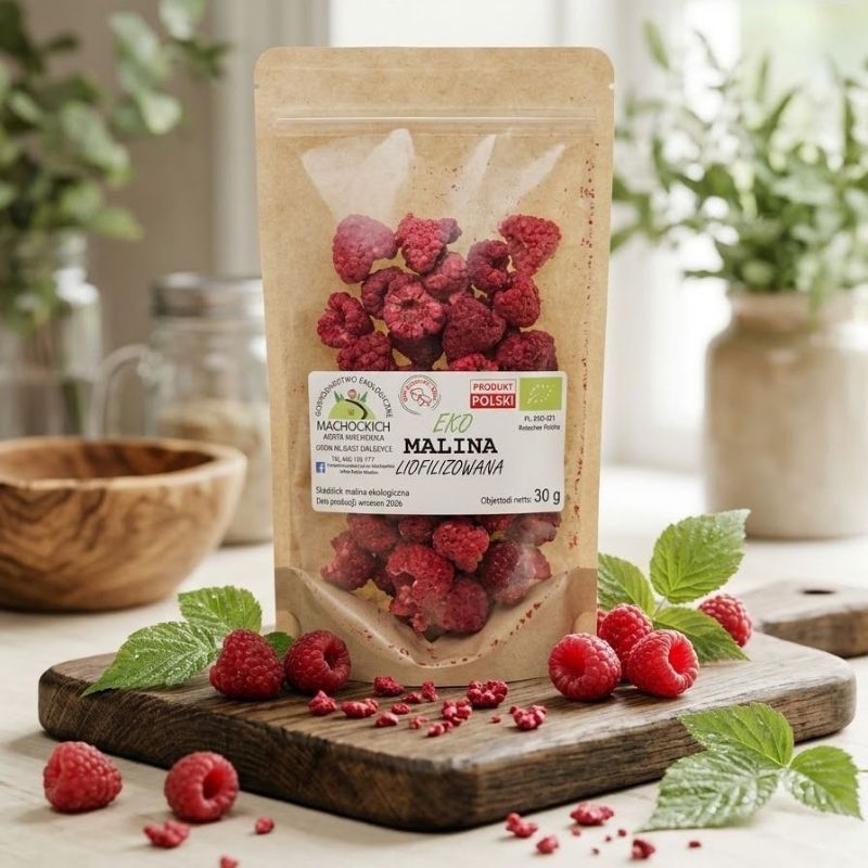 Malina liofilizowana EKO