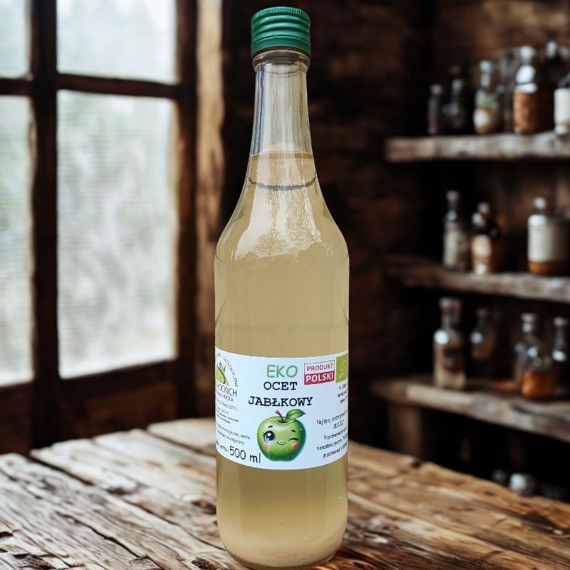 Ocet jabłkowy ekologiczny 500ml