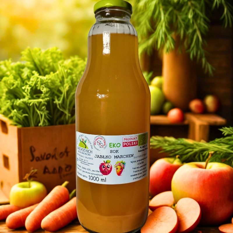 Sok jabłko -marchew 1L EKO