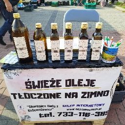 Logo sklepu Skarbnica Oleju z Koscieniewicz - świeże oleje tłoczone na zimno
